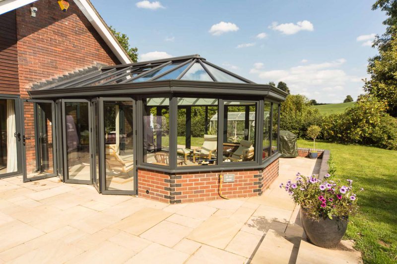 Glass Conservatory Roof Model